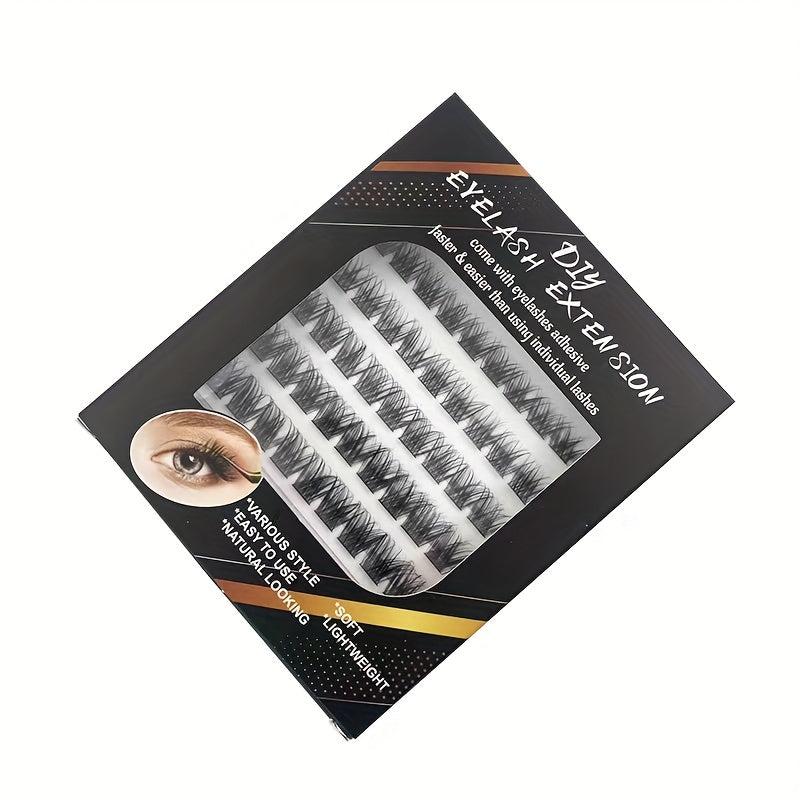 45 Clusters DIY False Eyelashes Individual Reusable Soft Natural
