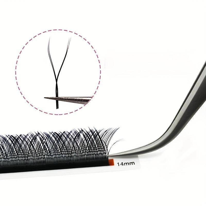 15mm YY Shape Individual Lashes Soft Natural Look False Eyelashes DIY Extension