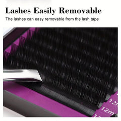 16 Rows False Eyelashes Grafting Set with Glue Tweezers Eye Patch