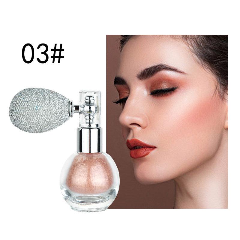 4-in-1 Body Glitter Spray Glossy Highlighter & Concealer Powder