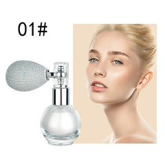 4-in-1 Body Glitter Spray Glossy Highlighter & Concealer Powder