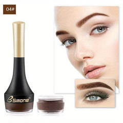 Sweat Proof Brown Eyebrow Dye Cream