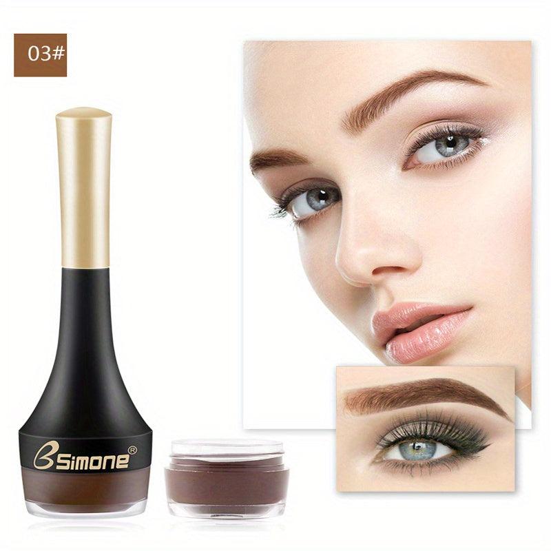 Sweat Proof Brown Eyebrow Dye Cream