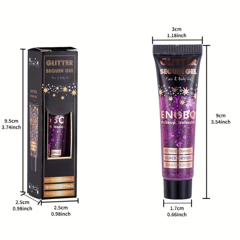 Sequins Eye Cream Flash Shadow Shimmer Body Art