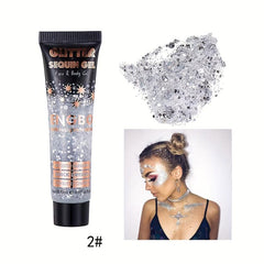 Sequins Eye Cream Flash Shadow Shimmer Body Art