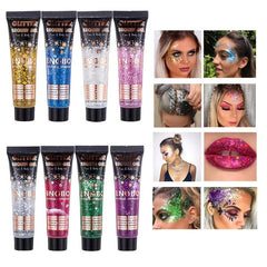 Sequins Eye Cream Flash Shadow Shimmer Body Art