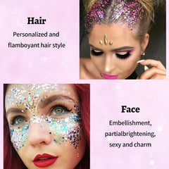 Sequins Eye Cream Flash Shadow Shimmer Body Art