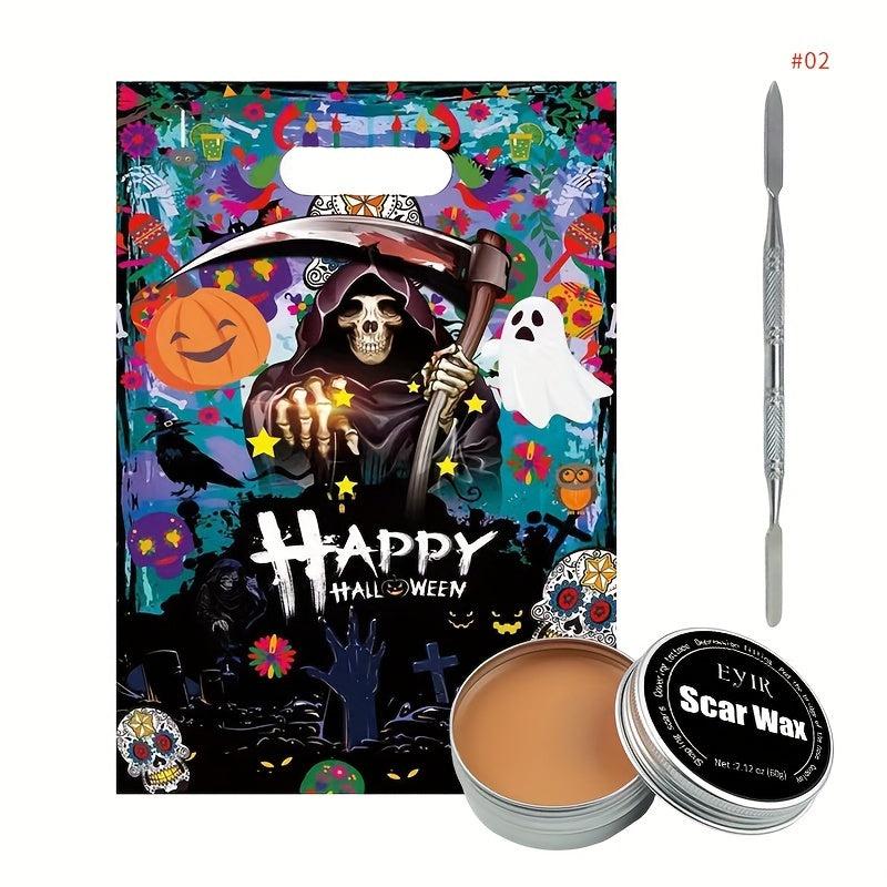 Scar Wax Kit Wound Shaping Styling Scar Wax Spatula SFX Halloween