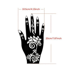 Waterproof Sweatproof Body Paint Pigment Paste - Hand Pattern Template