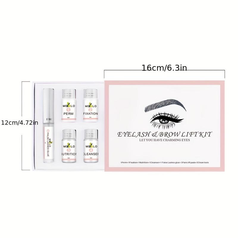 Professional Eyebrow Lift & Curling Kit for Fuller Brows & Curled Lashes