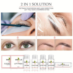 Professional Eyebrow Lift & Curling Kit for Fuller Brows & Curled Lashes