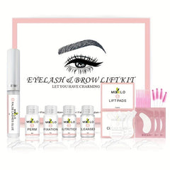 Professional Eyebrow Lift & Curling Kit for Fuller Brows & Curled Lashes