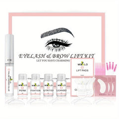 Professional Eyebrow Lift & Curling Kit for Fuller Brows & Curled Lashes