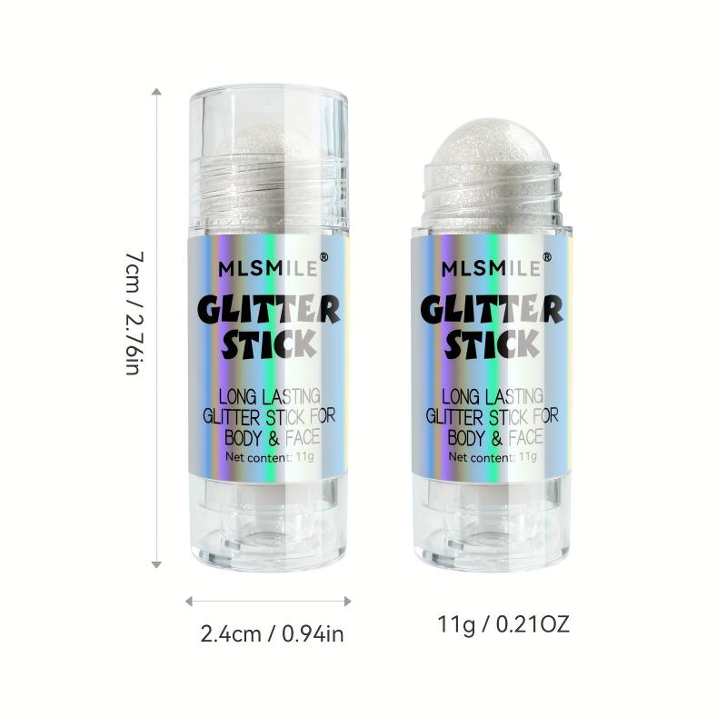 Long Lasting Glitter Stick for Body and Face - Metallic Highlighter