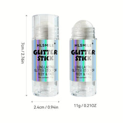 Long Lasting Glitter Stick for Body and Face - Metallic Highlighter