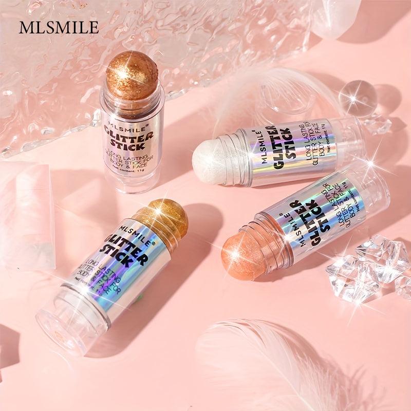 Long Lasting Glitter Stick for Body and Face - Metallic Highlighter