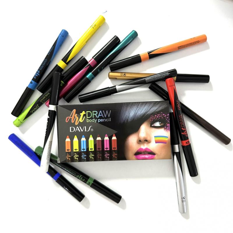 Body Drawing Pen Makeup Long Lasting Waterproof High Pigmented