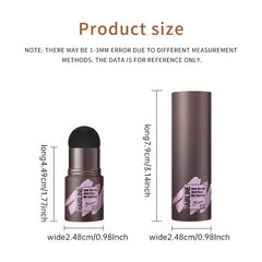 Waterproof Fluffy Powder Bangs - Head Control
