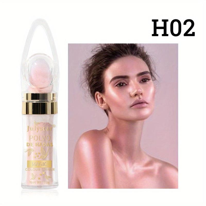 Body Highlighting Powder Natural Finish Glitter Blusher