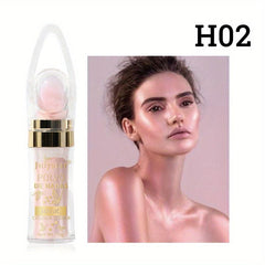 Body Highlighting Powder Natural Finish Glitter Blusher