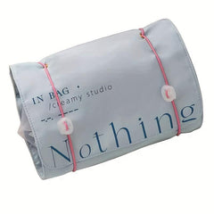 Detachable Cosmetic Bag 4 In 1 Portable Makeup Bag Roll Up Travel Toiletry Bag