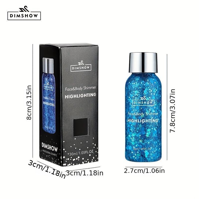 Glitter Eyeshadow & Body Gel: Nightclub & Stage Performance