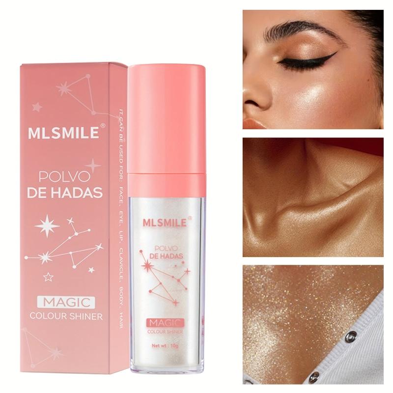 Elf Pearly Highlighter Powder for Face Lips Eyes Natural Contouring Blush