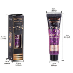 Sequins Eye Cream Face Body Flash Eye Shadow Dazzling Night Club Cream