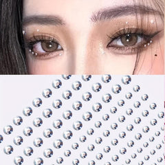 144pcs Under Eye Tear Makeup Stickers