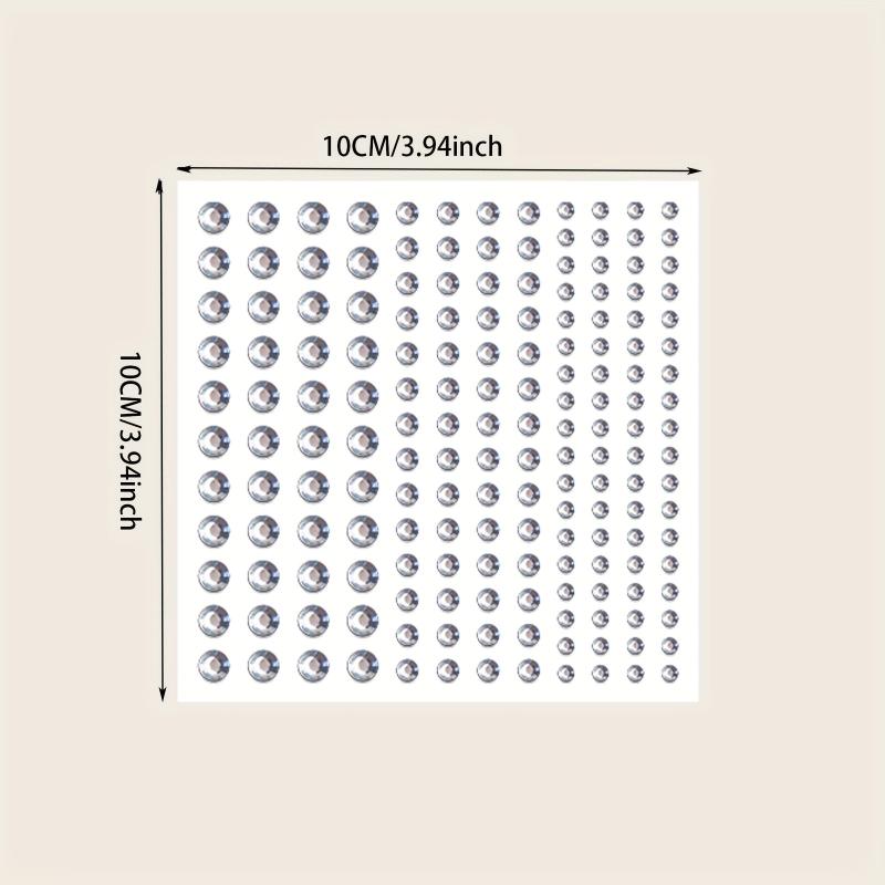 144pcs Under Eye Tear Makeup Stickers