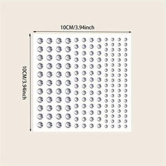 144pcs Under Eye Tear Makeup Stickers