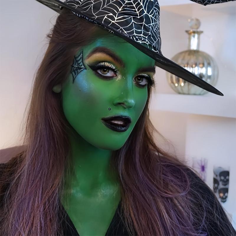 Professional Green Face Body Paint Cream For Adults Halloween Cosplay