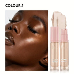 Matte Liquid Shimmer Highlighter Cream Stick for Face & Body