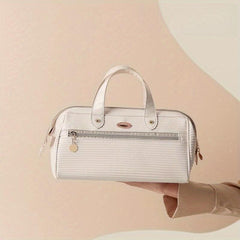 Travel Makeup Bag Waterproof Cosmetic Storage Box Large Capacity with Divider