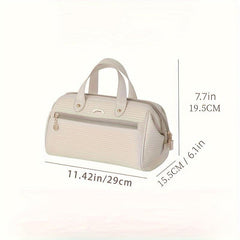 Travel Makeup Bag Waterproof Cosmetic Storage Box Large Capacity with Divider