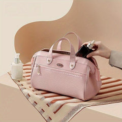 Travel Makeup Bag Waterproof Cosmetic Storage Box Large Capacity with Divider