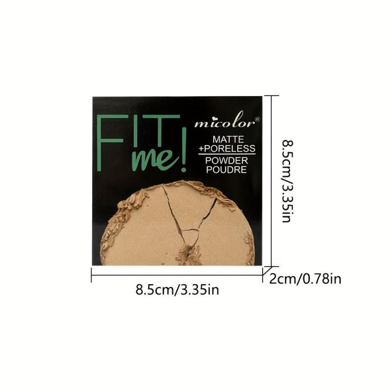 Monochrome Contouring Powder Dark Bronzer Brown With Sponge