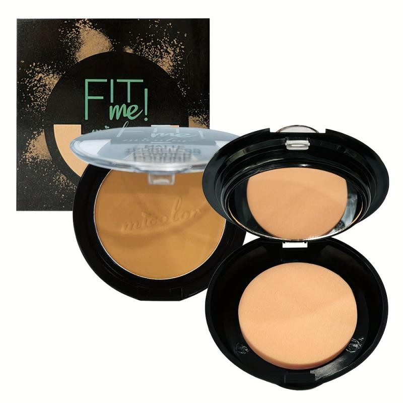 Monochrome Contouring Powder Dark Bronzer Brown With Sponge