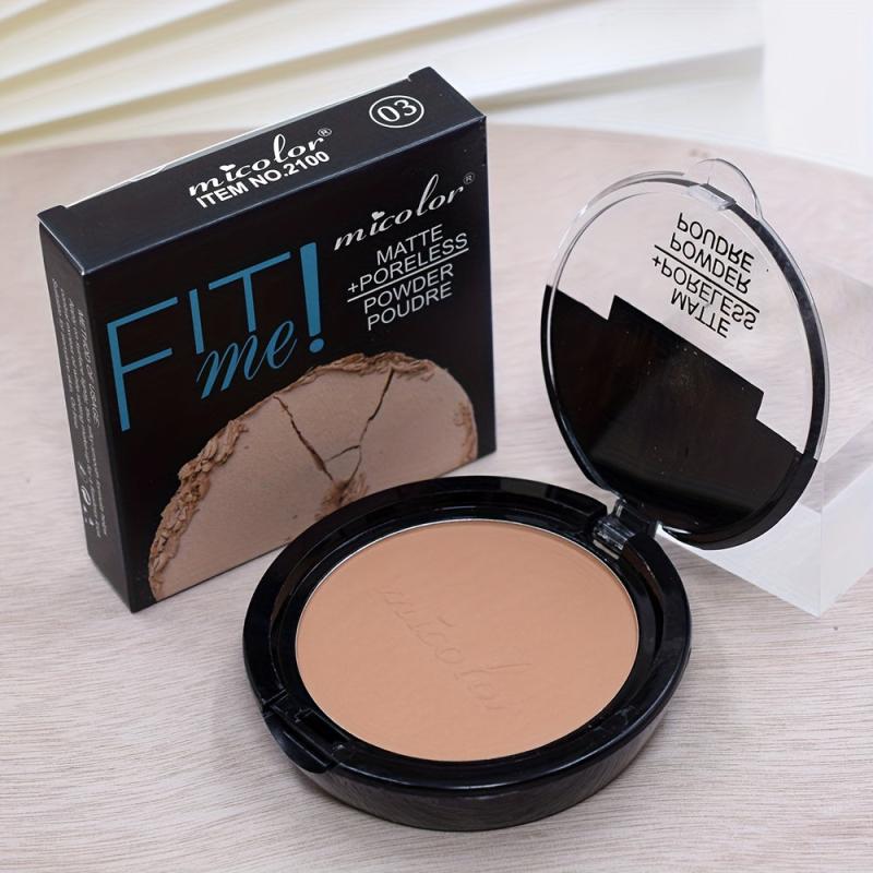 Monochrome Contouring Powder Dark Bronzer Brown With Sponge