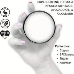 Water Activated Face & Body Paint Set - Black