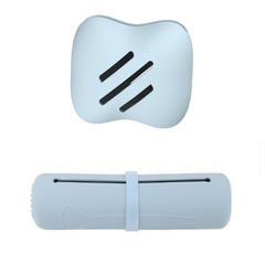 Silicone Makeup Brush & Sponge Holder Set - Anti Fall Out Travel Case Organizer