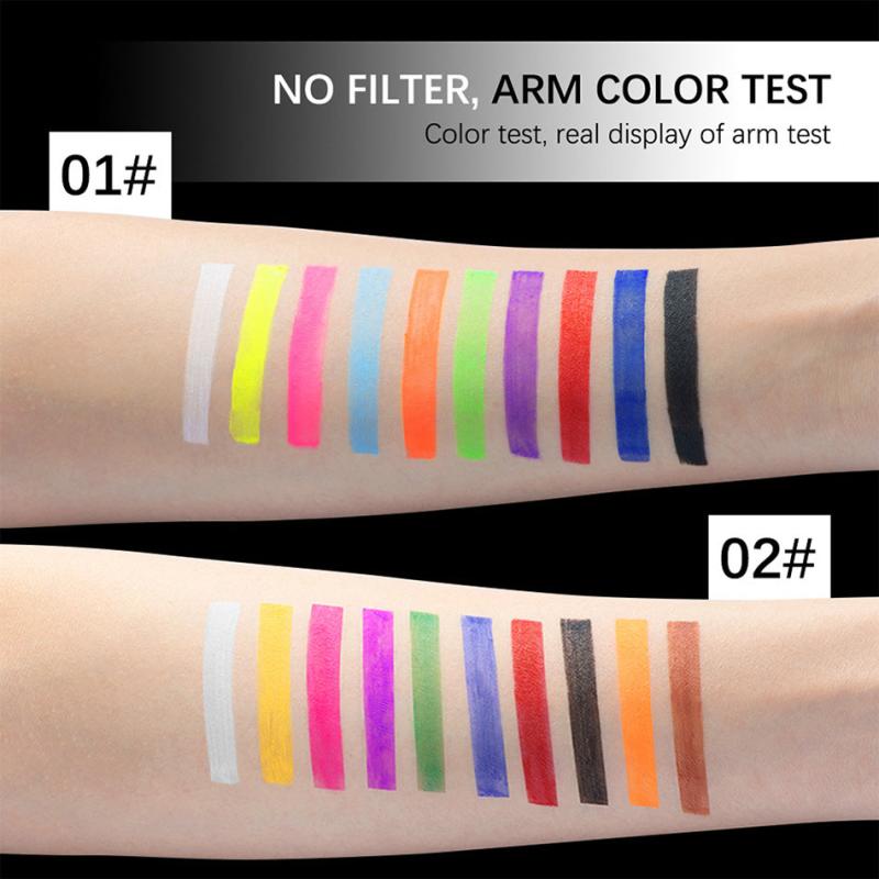 Water Activated Body Painting Palette for Halloween Cosplay