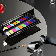 Water Activated Body Painting Palette for Halloween Cosplay