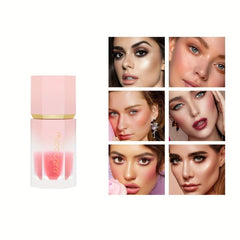 Matte Finish Liquid Blush Stick Ruddy Contour Dual Use