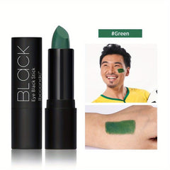 Green Paint Sticks Blendable Face Body Paint Sticks Adults Kids Non Toxic