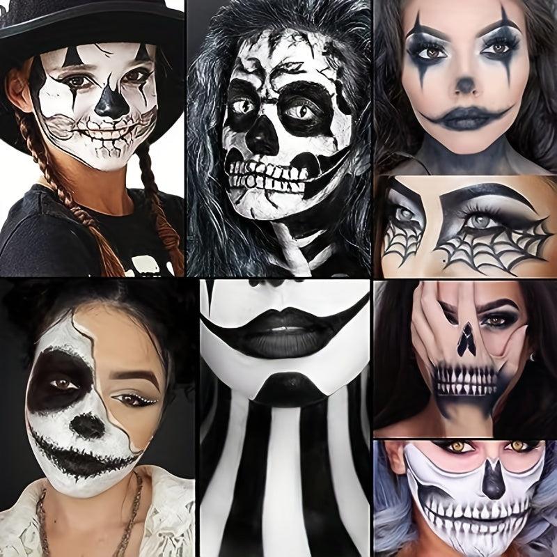 Clown Face Paint Cream Makeup Stage Film Cosplay Halloween Clown Costume