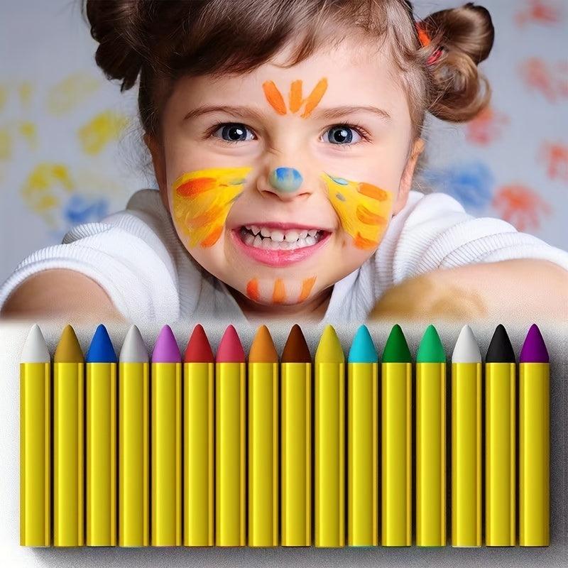 Face Paint Crayons 16 36 Pcs Makeup Sticks Professtional Face Painting Kit