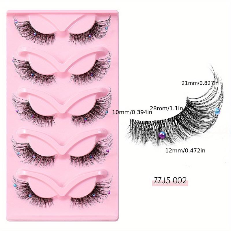 Thick Curling False Eyelashes for Latin Dance Performance