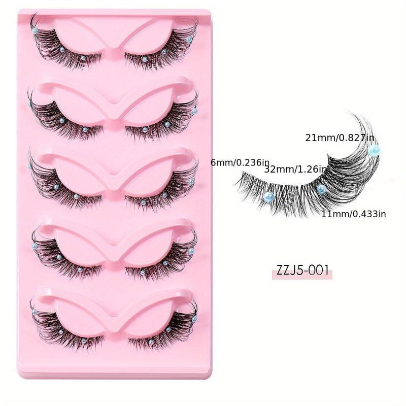 Thick Curling False Eyelashes for Latin Dance Performance