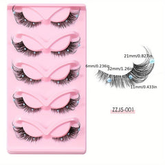 Thick Curling False Eyelashes for Latin Dance Performance